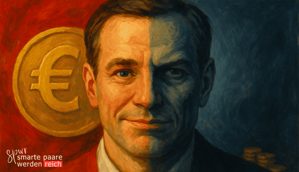 Ein Mann mit zwei Gesichtern. Verdirbt Geld den Charakter oder bringt er das Gute zum Vorschein?