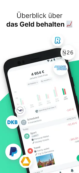 Haushaltsbuch App für Paare spendee